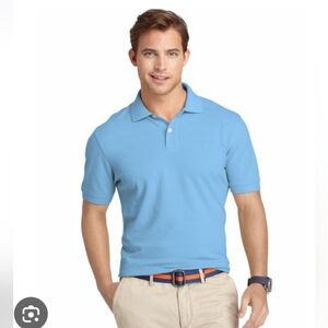 Izod Men's Light Blue Polo Shirt